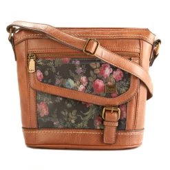 Coupon ✨ Handbags & Wallets B.O.C. Amherst Floral Crossbody - Saddle 🥰