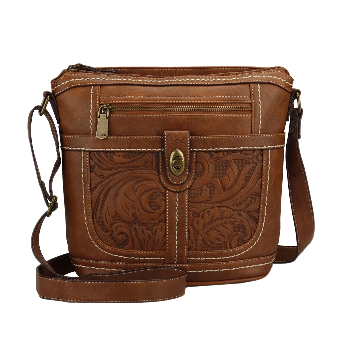 Buy βοΈ Handbags & Wallets B.O.C. Litchfield Tooled Detail Crossbody π 1 Buy βοΈ Handbags & Wallets B.O.C. Litchfield Tooled Detail Crossbody π