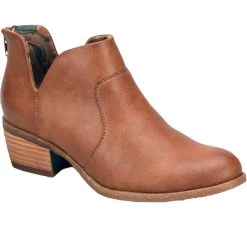 Outlet 💯 Shoes 👩 Womens B.O.C. Lucy Ankle 🥾 Boots With Block Heel 👍