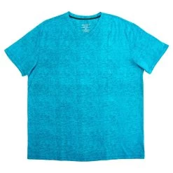 Hot Sale 🤩 Architect Jean Co. Clothing Young Mens Architect® Jean Co. V-Neck Space Dye Tee - Sky Blue 😀