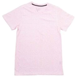 Deals 💯 Architect Jean Co. Clothing Young Mens Architect® Jean Co. Space Dye Crew Neck Tee - Gum Pink 🔔