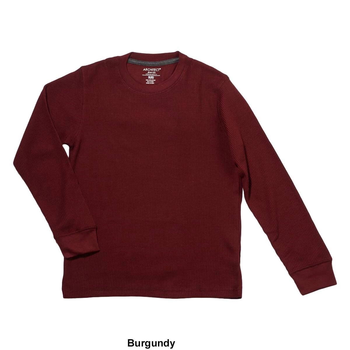 Brand new ✔️ Architect Jean Co. Clothing Boys (8-20) Architect® Jean Co. Solid Crew Neck Thermal Top 🌟 3 Brand new ✔️ Architect Jean Co. Clothing Boys (8-20) Architect® Jean Co. Solid Crew Neck Thermal Top 🌟 - Image 3