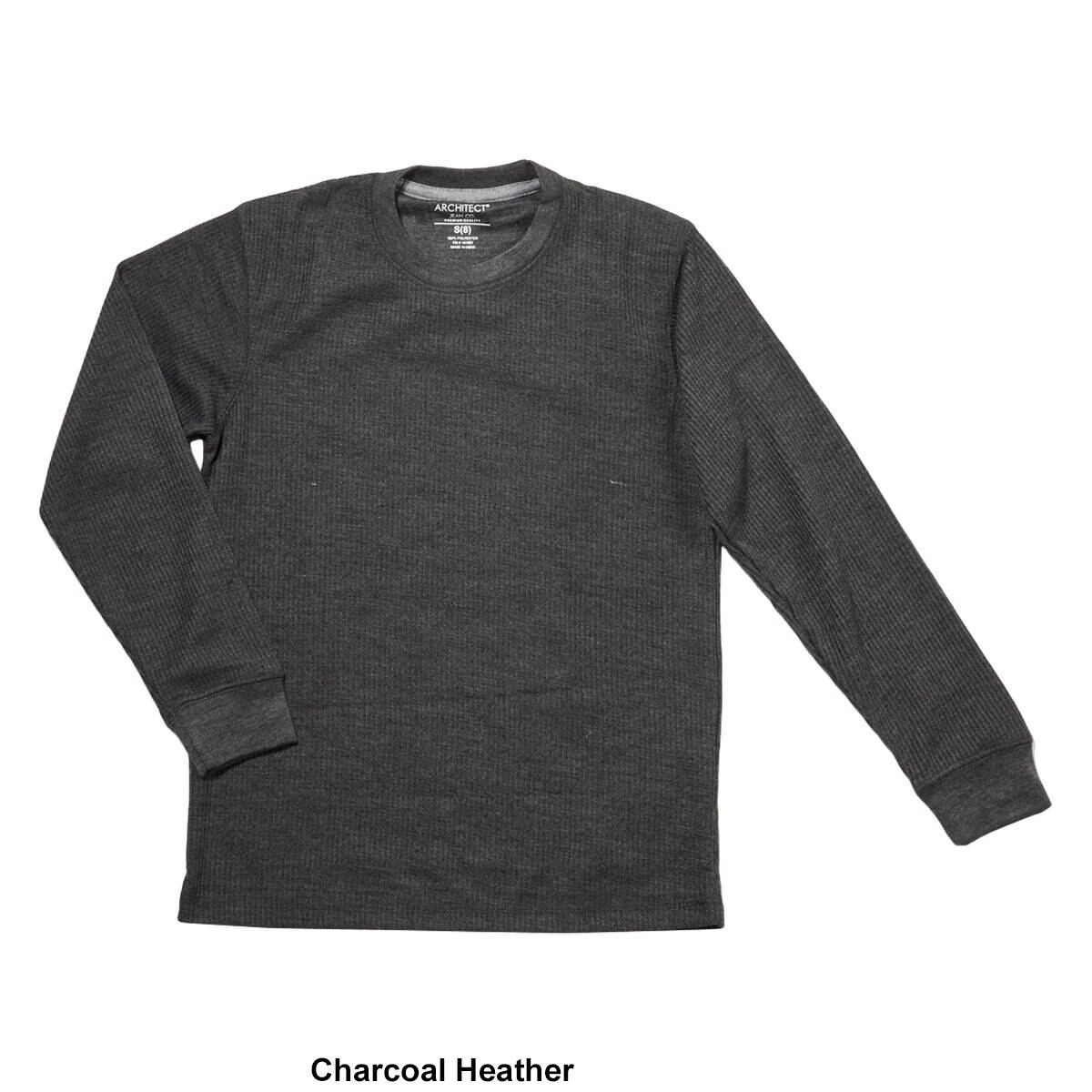 Brand new ✔️ Architect Jean Co. Clothing Boys (8-20) Architect® Jean Co. Solid Crew Neck Thermal Top 🌟 4 Brand new ✔️ Architect Jean Co. Clothing Boys (8-20) Architect® Jean Co. Solid Crew Neck Thermal Top 🌟 - Image 4