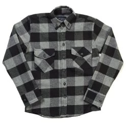 Outlet 🤩 Architect Jean Co. Clothing Boys (8-20) Architect® Jean Co. Button Down Top - Black/Charcoal 🥰