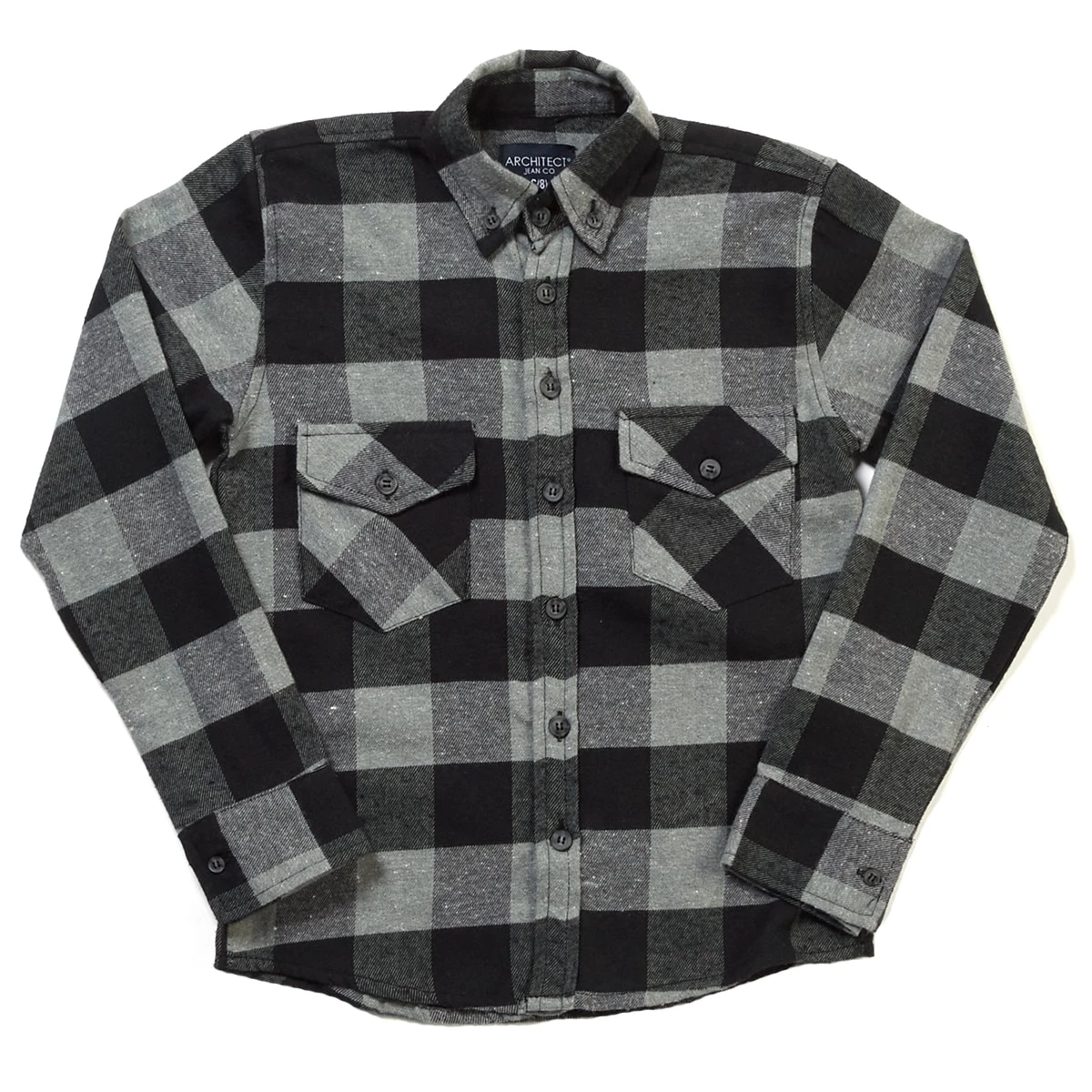 Outlet 🤩 Architect Jean Co. Clothing Boys (8-20) Architect® Jean Co. Button Down Top - Black/Charcoal 🥰 1 Outlet 🤩 Architect Jean Co. Clothing Boys (8-20) Architect® Jean Co. Button Down Top - Black/Charcoal 🥰