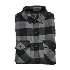 Budget 🤩 Architect Jean Co. Clothing Young Mens Architect® Jean Co. Flannel 👕 Shirt - Black/Charcoal ✨