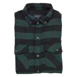 Outlet 🎉 Architect Jean Co. Clothing Young Mens Architect® Jean Co. Flannel 👚 Shirt - Forest Green/Navy 🤩