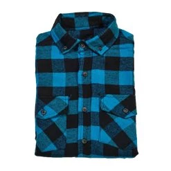 Coupon 😍 Architect Jean Co. Clothing Young Mens Architect® Jean Co. Flannel 👕 Shirt - Teal/Black ⌛
