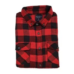 Outlet 🤩 Architect Jean Co. Clothing Young Mens Architect® Jean Co. Flannel 👚 Shirt - Red/Black 🎁
