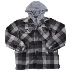 Wholesale 🎁 Architect Jean Co. Outerwear Young Mens Architect® Jean Co. Nordic Fleece 👚 Shirt Jacket - Black 😀