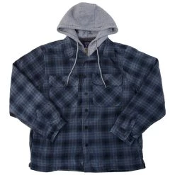 Best Sale 🔔 Architect Jean Co. Outerwear Young Mens Architect® Jean Co. Nordic Fleece 👚 Shirt Jacket - Blue 👏