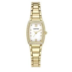 Hot Sale 👍 Jewelry & ⌚ Watches Armitron Gold-Tone Swarovski® Crystals ⌚ Watch - 75-5675MPGP 👍