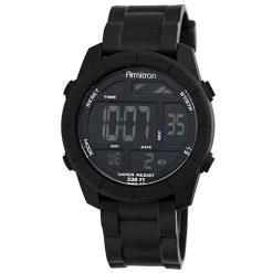 Cheapest 🥰 Jewelry & ⌚ Watches Mens Armitron Digital Chronograph ⌚ Watch - 40-8253BLK ⌛
