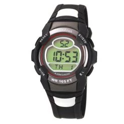 Deals 🔔 Jewelry & ⌚ Watches Mens Armitron Black Resin Digital ⌚ Watch - 40-8089RED 🥰
