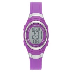 Flash Sale ⌛ Jewelry & ⌚ Watches Armitron Oval Digital Chronograph ⌚ Watch - 45-7034PRP ✔️