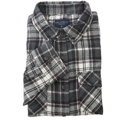 Hot Sale 🎉 Architect Jean Co. Clothing Young Mens Architect® Jean Co. Flannel 👚 Shirt - Grey/White/Red 😍