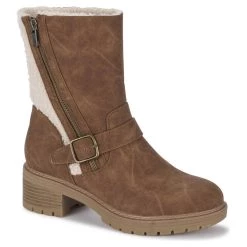 Best Pirce 😍 Shoes 👩 Womens BareTraps® Alary Mid-Calf Sherpa 🥾 Boots 🧨